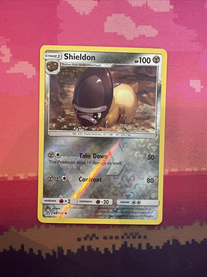 Pokemon Card Shieldon Ultra Prsim Reverse Holo 84/156 Near Mint