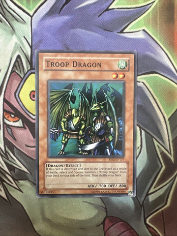 DB2-EN157 Troop Dragon Common Unlimited Edition NM Yugioh Card