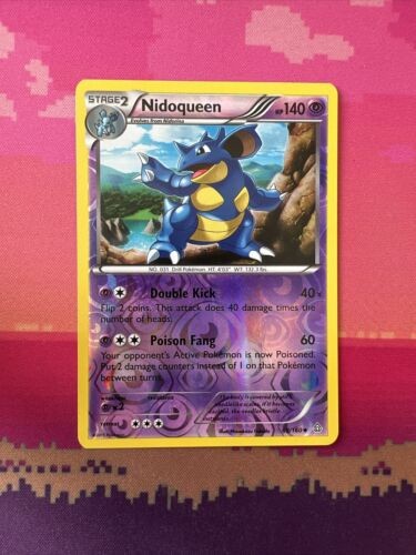 Pokemon Card Nidoqueen Primal Clash Reverse Holo Rare 68/160 Near Mint