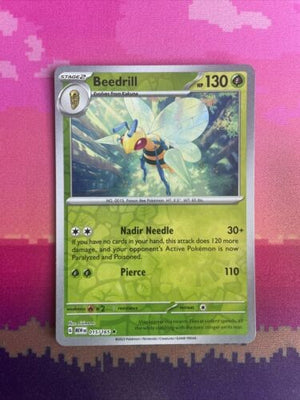 pokemon-card-beedrill-scarlet-violet-151-reverse-holo-rare-015-165-near-mint