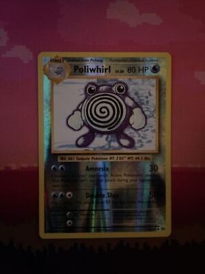 Pokemon Card Poliwhirl Evolutions Reverse Holo 24/108 Near Mint