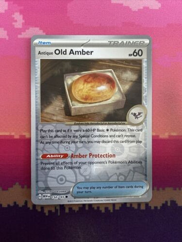 pokemon-card-old-amber-pokemon-151-reverse-holo-154-165-near-mint