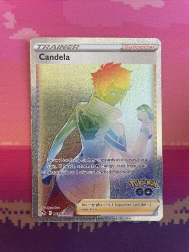 Pokemon Card Candela 083/078 Secret Rainbow Rare Pokemon Go Near Mint