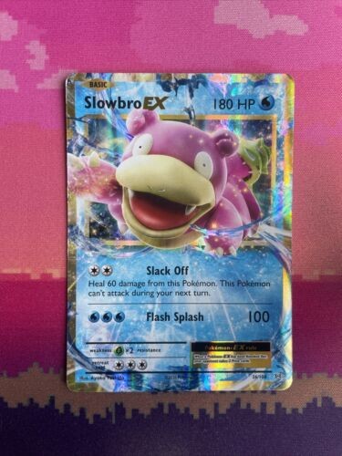 Pokemon Card Slowbro EX 26/108 Ultra Rare Evolutions Near Mint