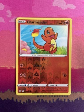 pokemon-card-charmander-vivid-voltage-reverse-holo-common-023-185-near-mint