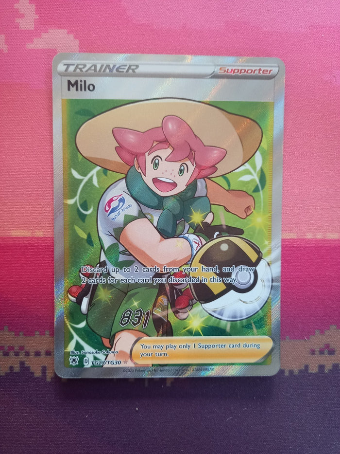 Pokemon Card Milo TG27/TG30 Trainer Gallery Astral Radiance Near Mint