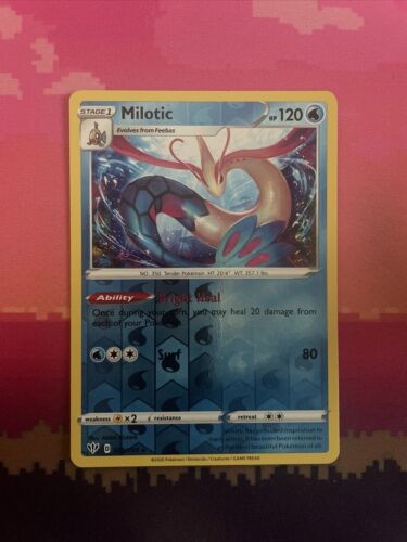 Pokemon Card Milotic Darkness Ablaze Reverse Holo Rare 039/189 Near Mint