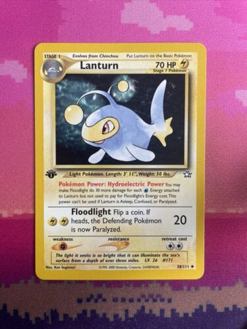 pokemon-card-lanturn-neo-genesis-1st-edition-uncommon-38-111-near-mint