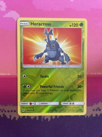 pokemon-card-heracross-lost-thunder-reverse-holo-18-214-near-mint