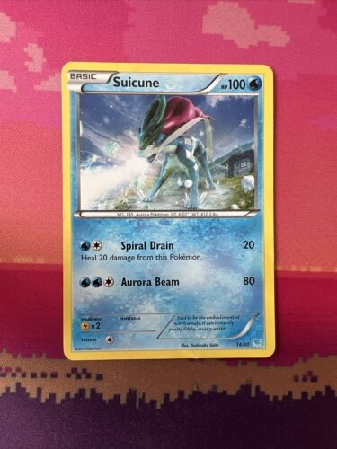 Pokemon Card Suicune Trainer Kit 14/30 Near Mint