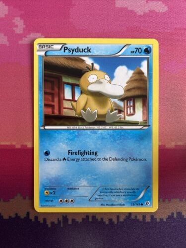 Pokemon Card Psyduck Boundaries Crossed Common 33/149 Near Mint