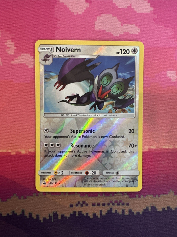 Pokemon Card Noivern Forbidden Light Reverse Holo Rare 101/131 Near Mint