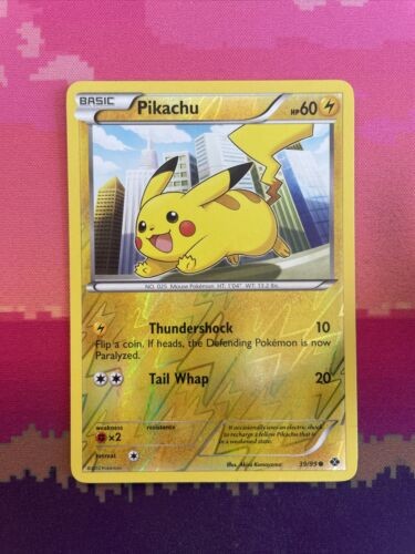 Pokemon Card Pikachu Next Destinies Reverse Holo 39/99 Near Mint