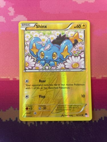 Pokemon Card Shinx Breakpoint Reverse Holo 44/122 NM