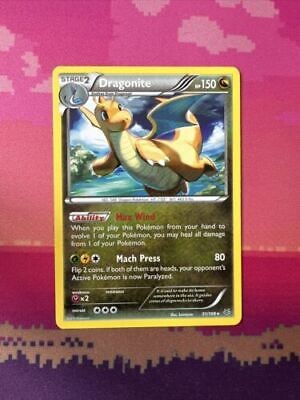 Pokemon Card Dragonite Roaring Skies Rare 51/108 Near Mint