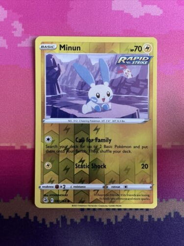 pokemon-card-minun-fusion-strike-reverse-holo-common-090-264-near-mint