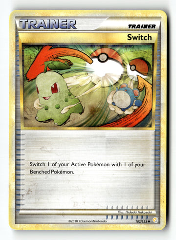 Pokemon Card Switch LP HeartGold & SoulSilver 102/123