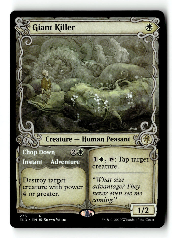 MTG Giant Killer (Showcase) Throne of Eldraine LP Magic The Gathering