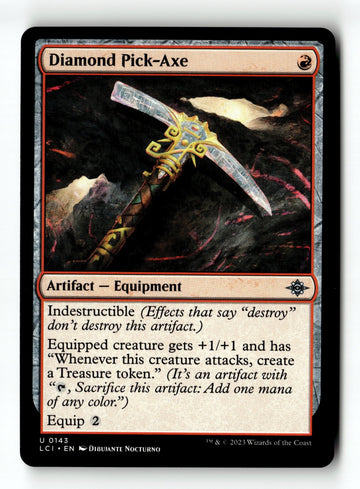 MTG Diamond Pick-Axe The Lost Caverns of Ixalan LP Magic The Gathering