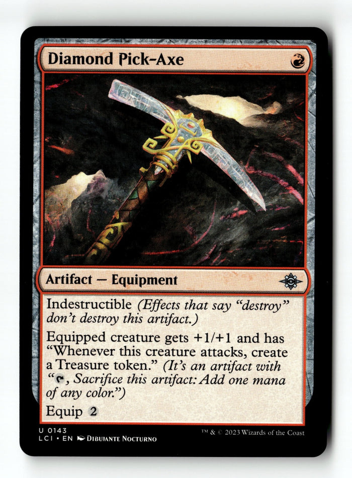 MTG Diamond Pick-Axe The Lost Caverns of Ixalan LP Magic The Gathering