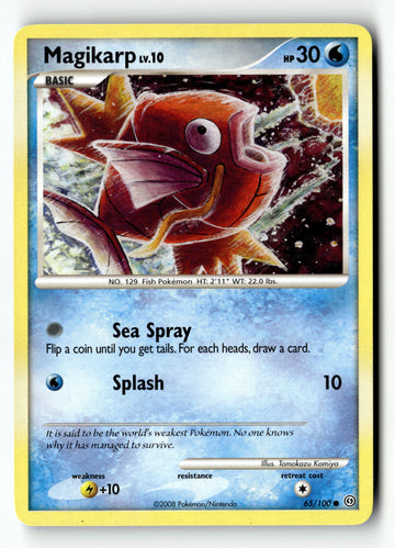 Pokemon Card Magikarp LP Stormfront 65/100