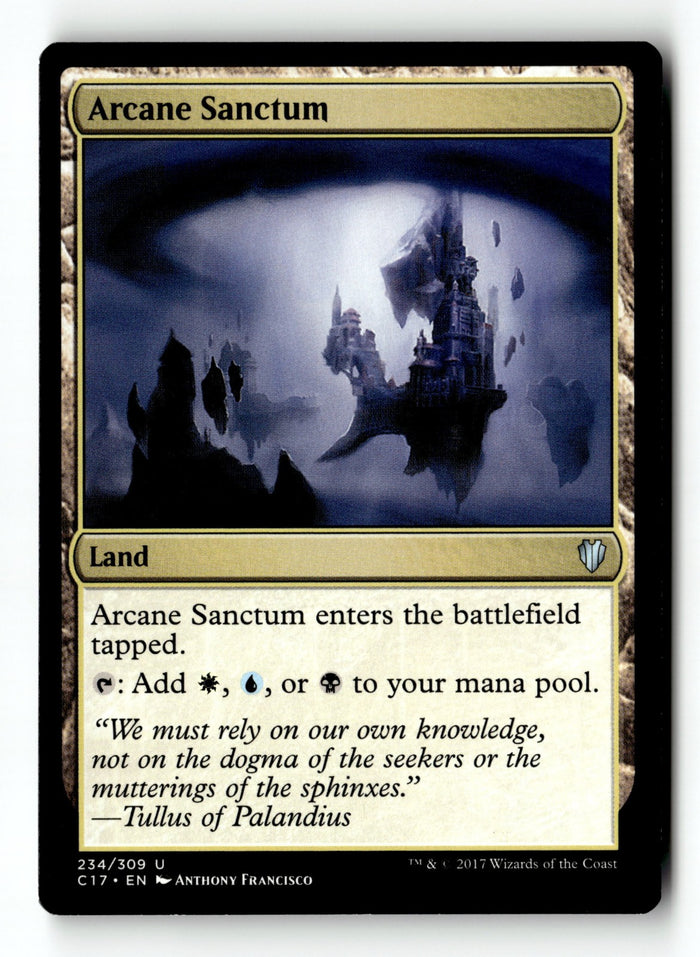 MTG Arcane Sanctum Commander 2017 LP Magic The Gathering
