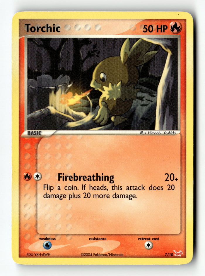 Pokemon Card Torchic Trainer Kit Latias LP 7/10