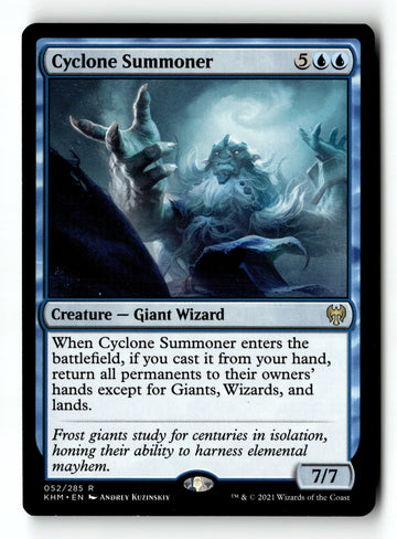 MTG Cyclone Summoner Kaldheim LP Magic The Gathering
