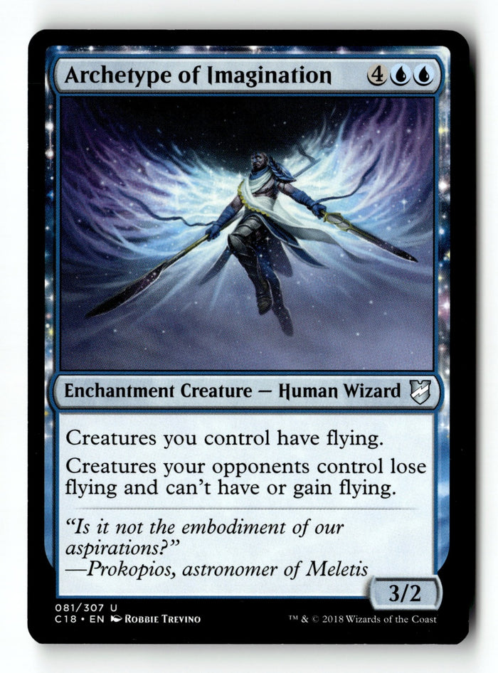MTG Archetype of Imagination Commander 2018 LP Magic The Gathering