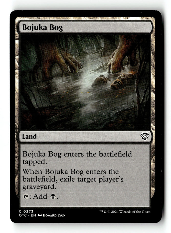 MTG Bojuka Bog Commander: Outlaws of Thunder Junction LP Magic The Gathering