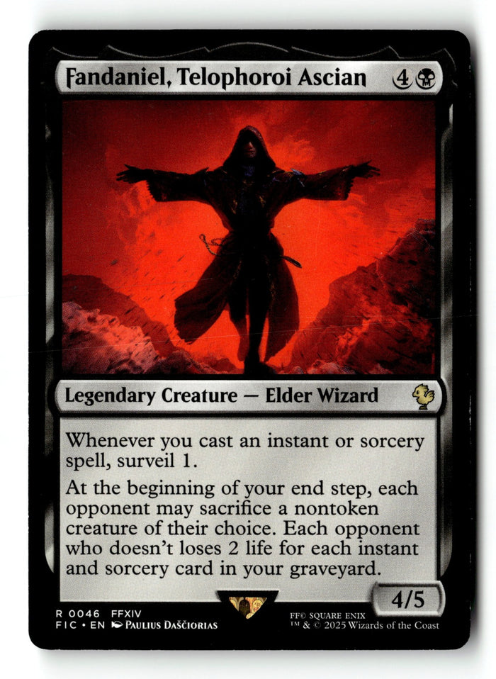 MTG Fandaniel, Telophoroi Ascian Commander: FINAL FANTASY LP Magic The Gathering