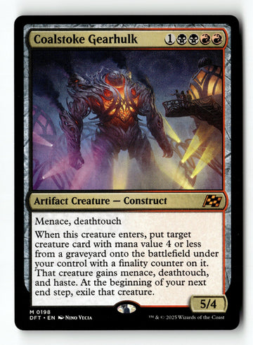 MTG Coalstoke Gearhulk Aetherdrift LP Magic The Gathering
