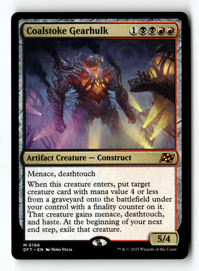 MTG Coalstoke Gearhulk Aetherdrift LP Magic The Gathering