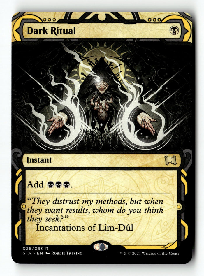 MTG Dark Ritual Strixhaven: Mystical Archive LP Magic The Gathering