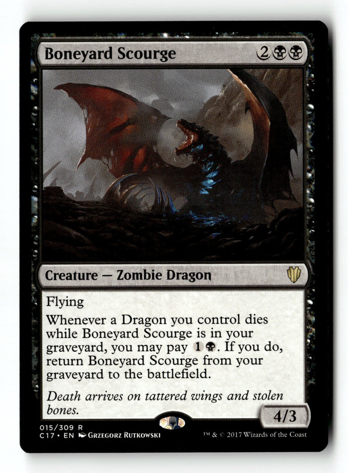 MTG Boneyard Scourge Commander 2017 LP Magic The Gathering