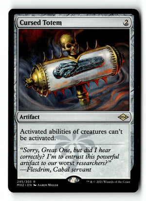 MTG Cursed Totem Modern Horizons 2 LP Magic The Gathering