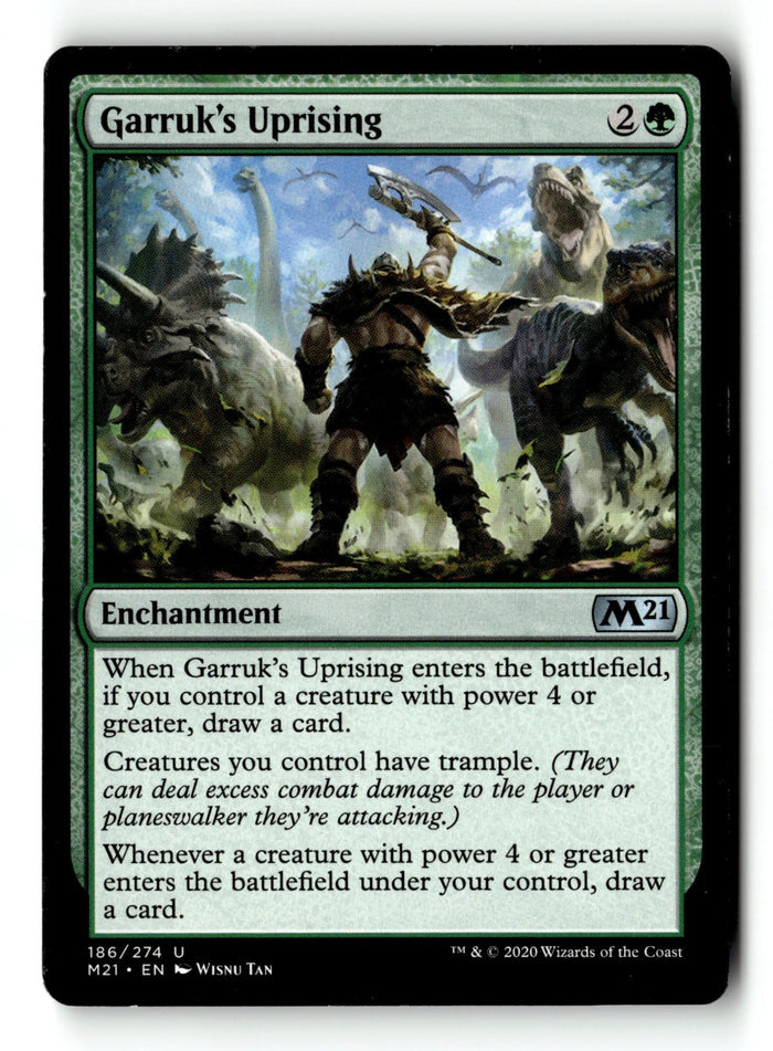 MTG Garruk's Uprising Core Set 2021 LP Magic The Gathering