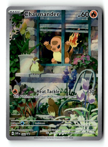 Pokemon Card Charmander - Holo LP SV: Scarlet & Violet Promo Cards 044