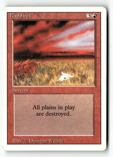 MTG Flashfires Revised Edition LP Magic The Gathering