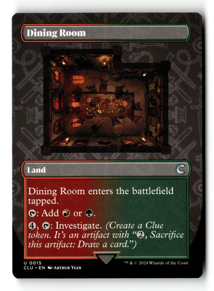 MTG Dining Room (Borderless) Ravnica: Clue Edition LP Magic The Gathering