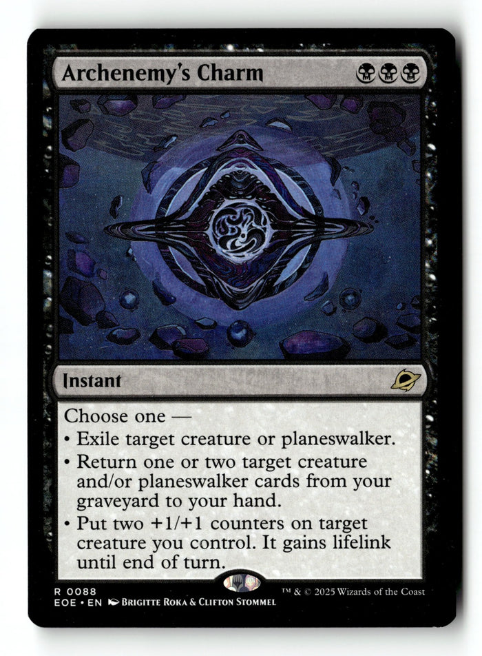 MTG Archenemy's Charm Edge of Eternities LP Magic The Gathering
