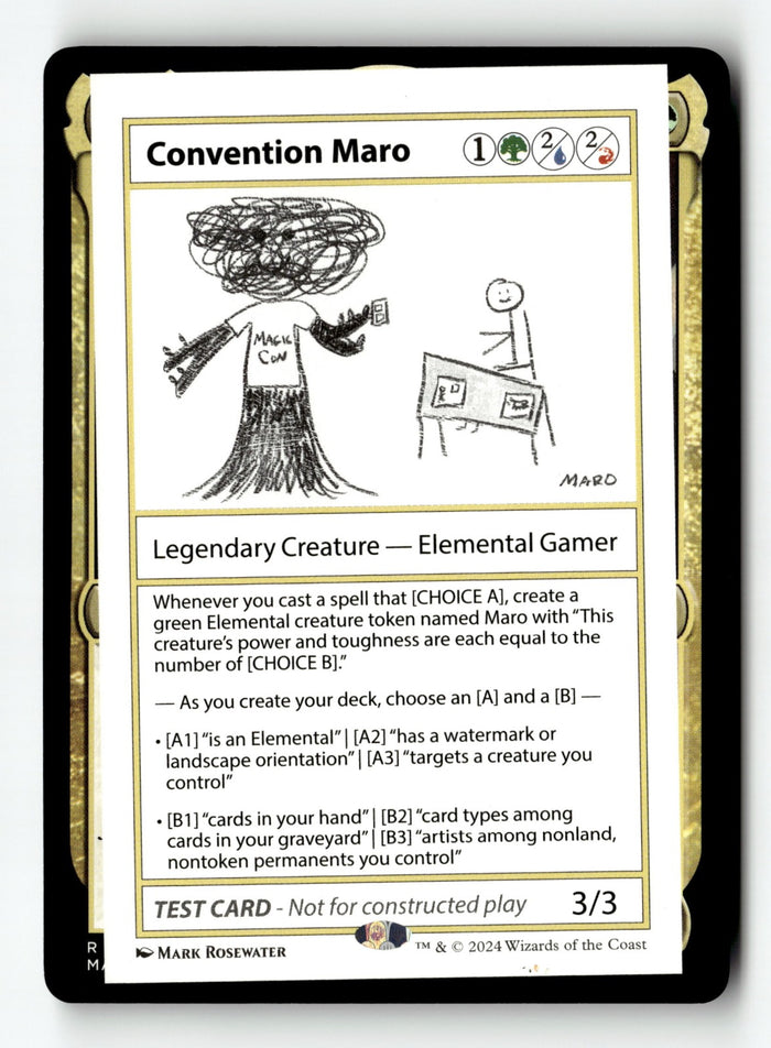 MTG Convention Maro Mystery Booster: Convention Edition Exclusives LP MTG