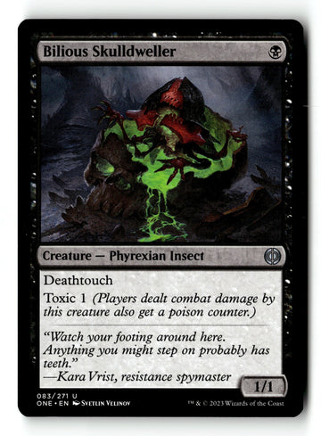 MTG Bilious Skulldweller Phyrexia: All Will Be One LP Magic The Gathering