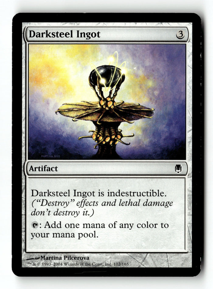 MTG Darksteel Ingot Darksteel LP Magic The Gathering