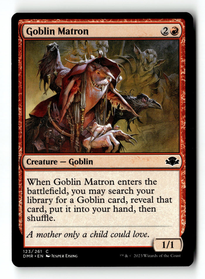 MTG Goblin Matron Dominaria Remastered LP Magic The Gathering