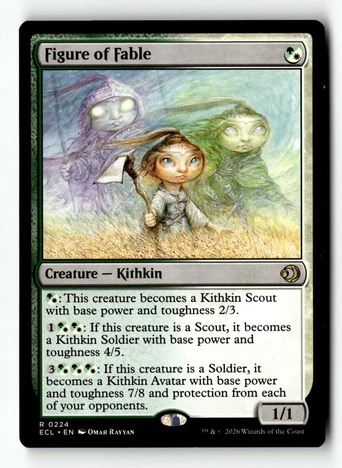 MTG Figure of Fable Lorwyn Eclipsed LP Magic The Gathering