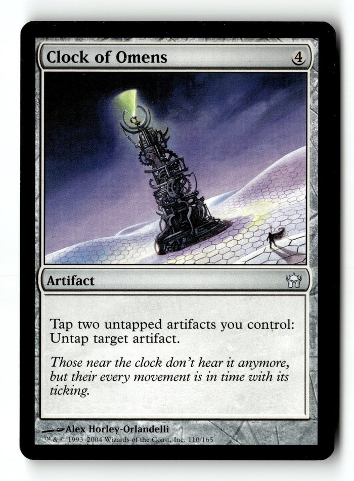 MTG Clock of Omens Fifth Dawn LP Magic The Gathering