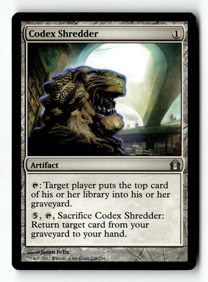 MTG Codex Shredder Return to Ravnica LP Magic The Gathering