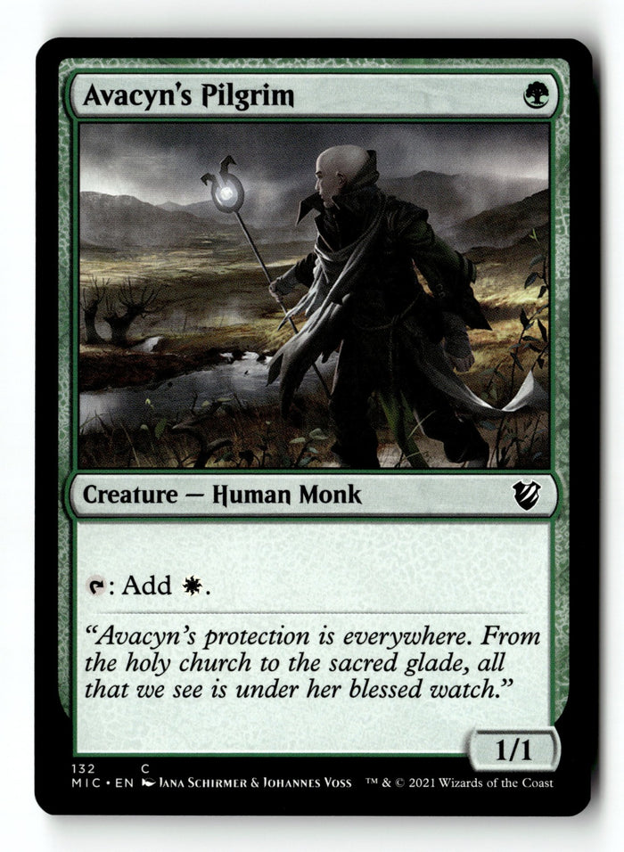 MTG Avacyn's Pilgrim Commander: Innistrad: Midnight Hunt LP Magic The Gathering