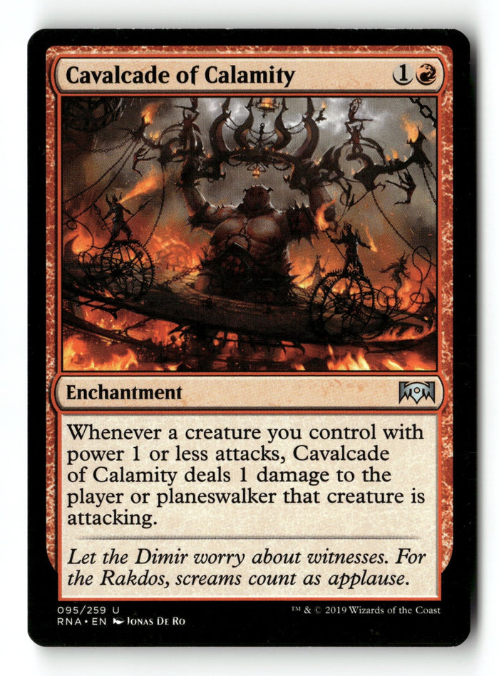 MTG Cavalcade of Calamity Ravnica Allegiance LP Magic The Gathering